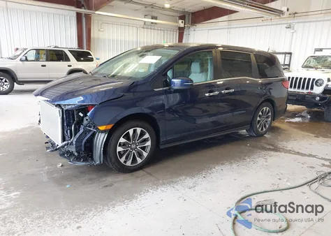 2023 Honda Odyssey Ex-L from USA, damaged, VIN 5FNRL6H69PB059019